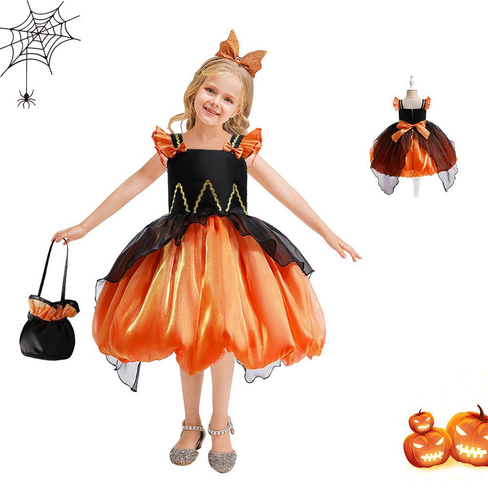 Halloween Witch Performance Costume Princess Dress - Minihomy