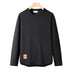 Men's Round Neck Air Layer Sweaters Menswear Youth Casual All-matching Hoodie - Minihomy