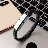 Bracelet Charger USB Charging Cable - Wearable Data Cable for iPhone 14, 13 Max, and Android Devices - Minihomy