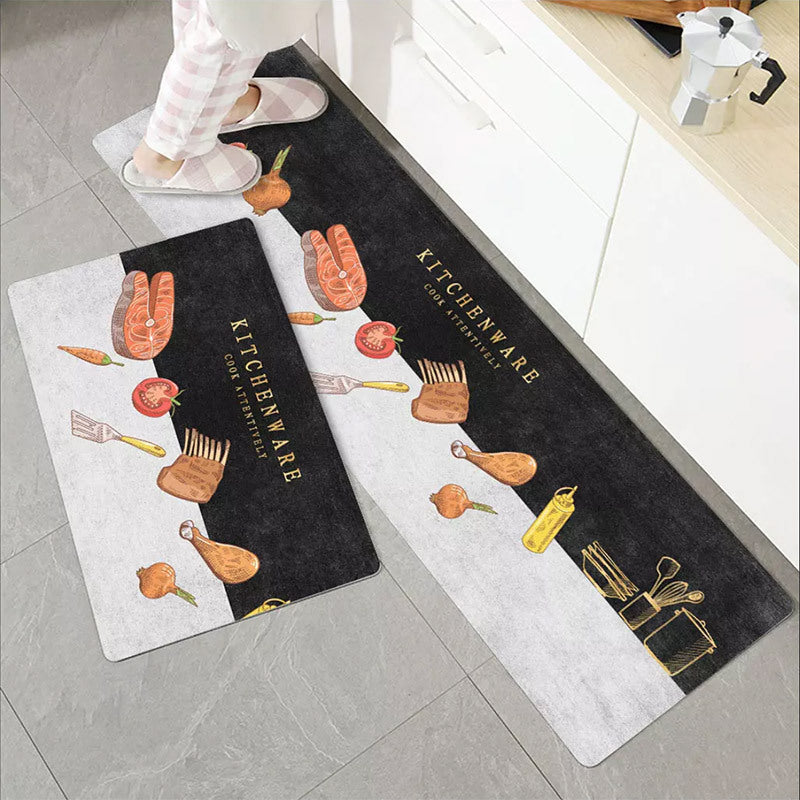 Kitchen Floor Mats Are Simple And Modern - Minihomy