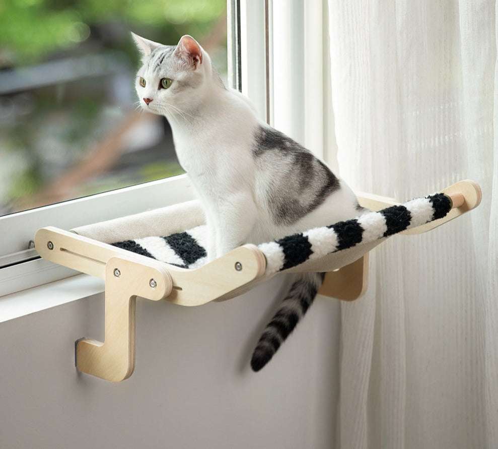 Cat Window Perch - Winter Season Mat Hammock Hanging Bed - Minihomy