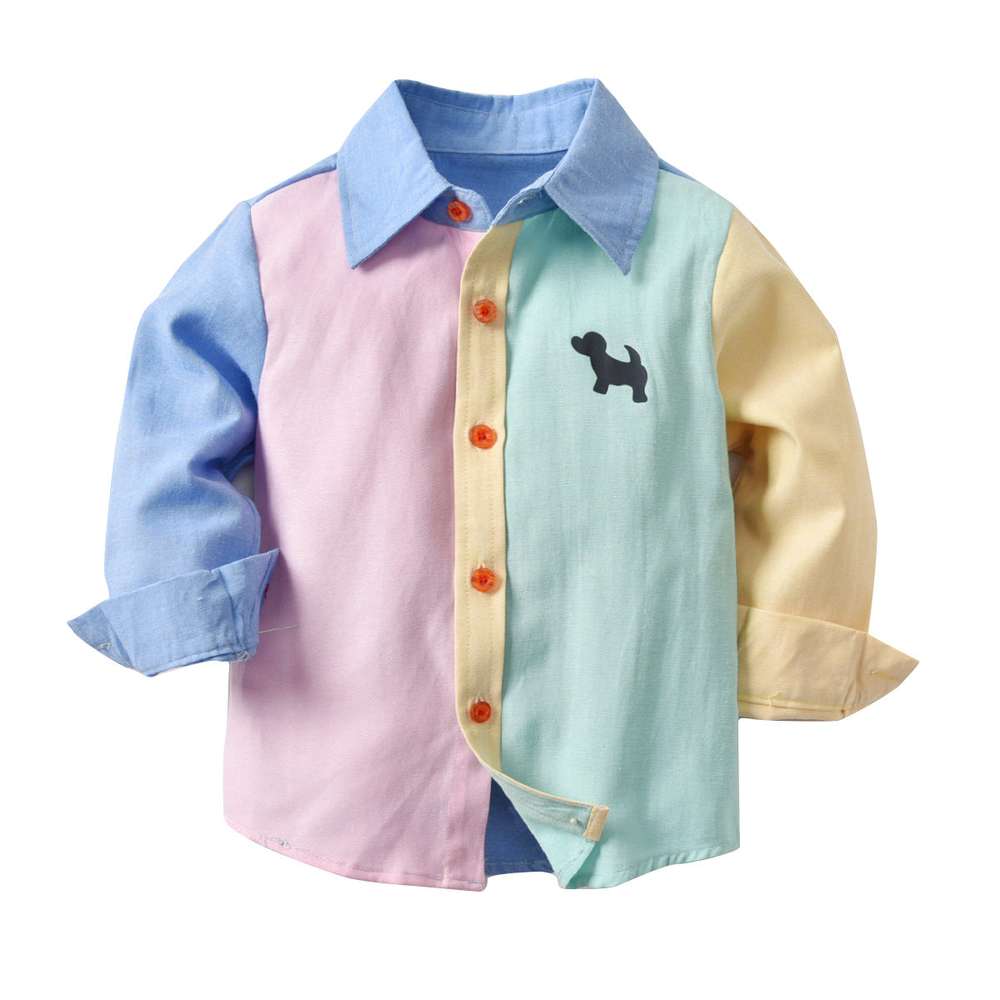 Baby boy long sleeve bottoming shirt - Minihomy