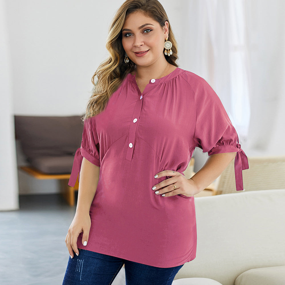 Plus size fashion t-shirt - Minihomy