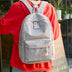 Durable Corduroy Backpack for Students - School Bag with Shoulder Straps - Minihomy