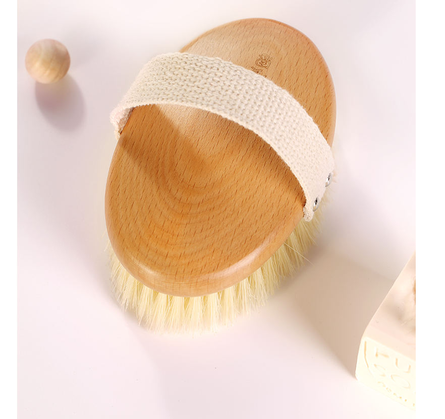 Bristle Brush Bath Brush Body Fat Brush Skin Brush - Minihomy