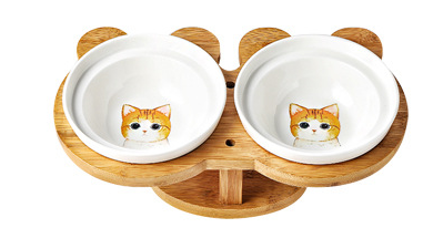 Ceramic Pet Products Cat Bowl - Minihomy