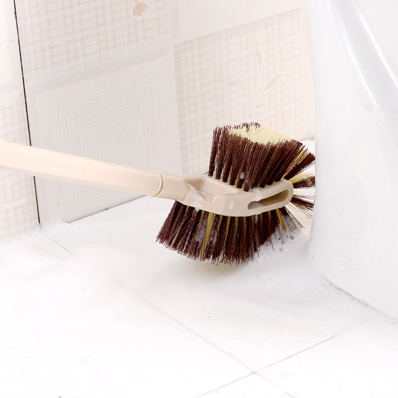 Imitation Wood Long Handle Toilet Brush - Minihomy