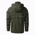 Plus Size Coat Men's Hooded Jacket Outdoor Mountaineering Leisure - Minihomy