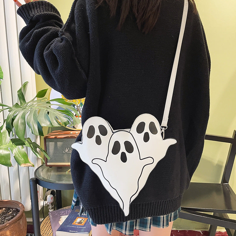 Halloween Bags - Funny 3D Cartoon Ghost Cartoon Shoulder Bags for Women - Minihomy