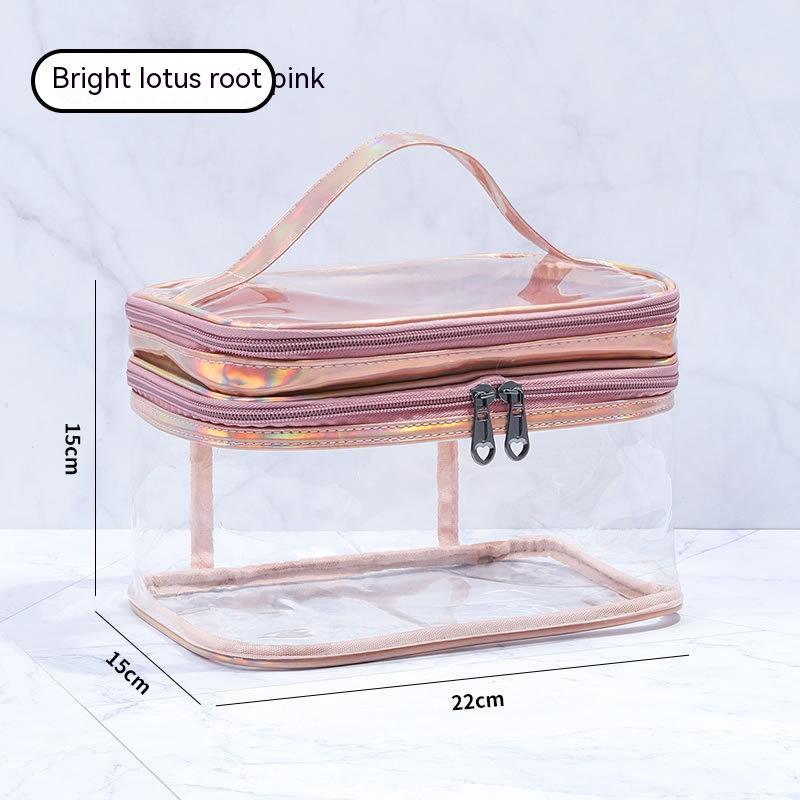 Clear Makeup Organizer Bag for Women - Travel & Home Storage - Minihomy