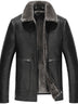 Male Short Chic Motorcycle Jacket - Thickened Coat - Minihomy