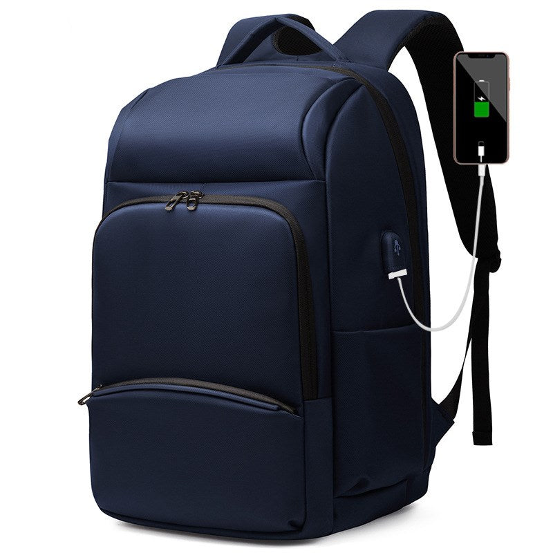 Oxford Cloth Schoolbag Anti-theft Computer Bag Backpack Men - Minihomy