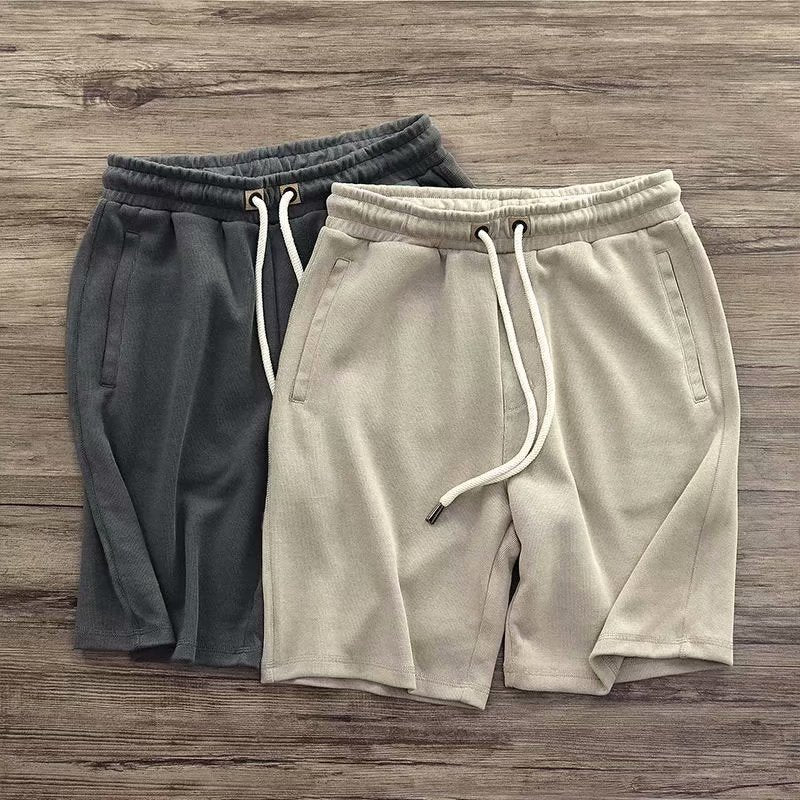 Men's Retro Loose Knitted Shorts - Minihomy