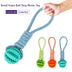 Interactive Dog Toys Set - Treat Rope Rubber Leaking Balls for Small to Medium Dogs - Minihomy