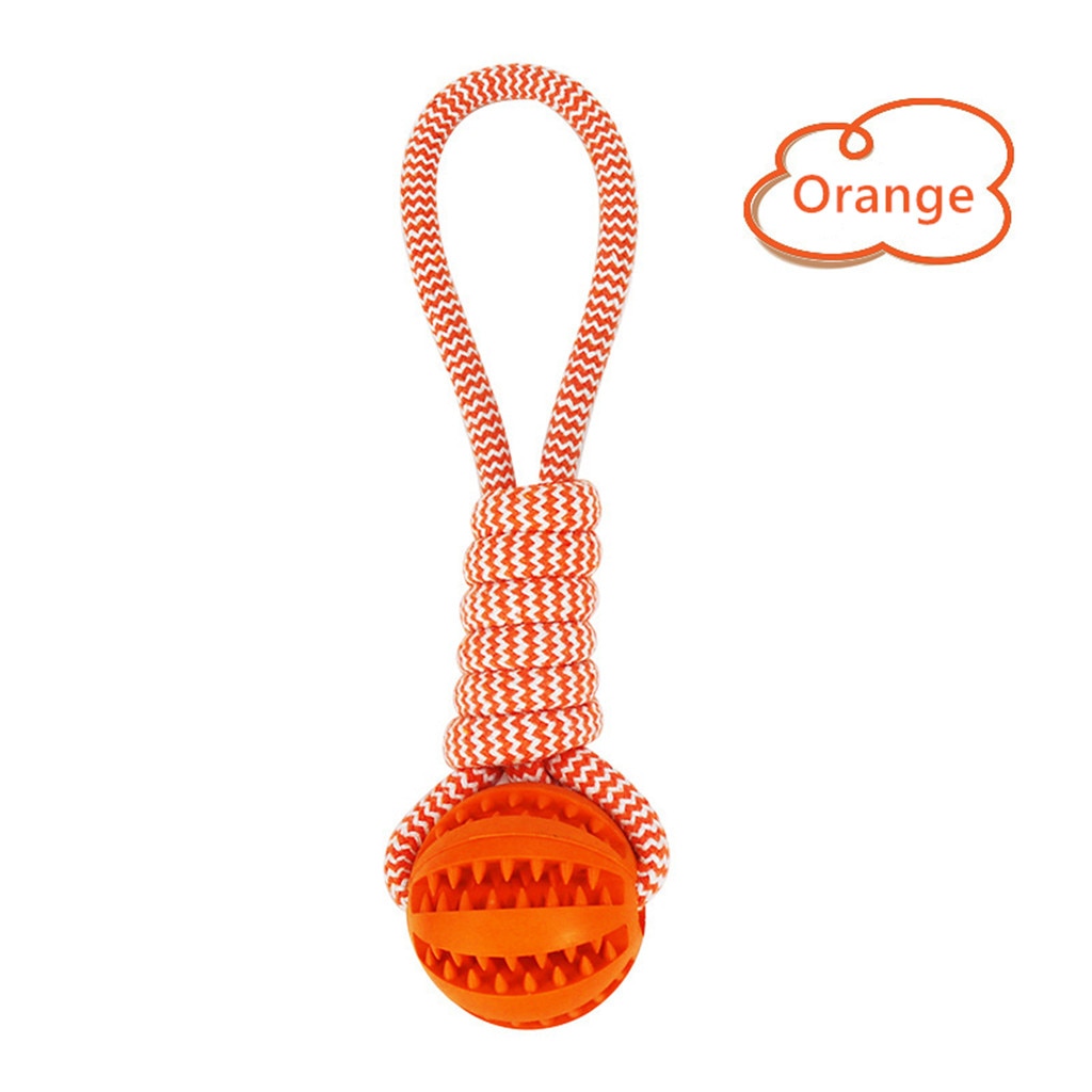 Interactive Dog Toys Set - Treat Rope Rubber Leaking Balls for Small to Medium Dogs - Minihomy