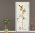 Cartoon Animals Height Measure Wall Sticker Decor Wall Art - Minihomy