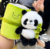 Adorable Simulated Bamboo Tube Flower Panda Pillow - Minihomy