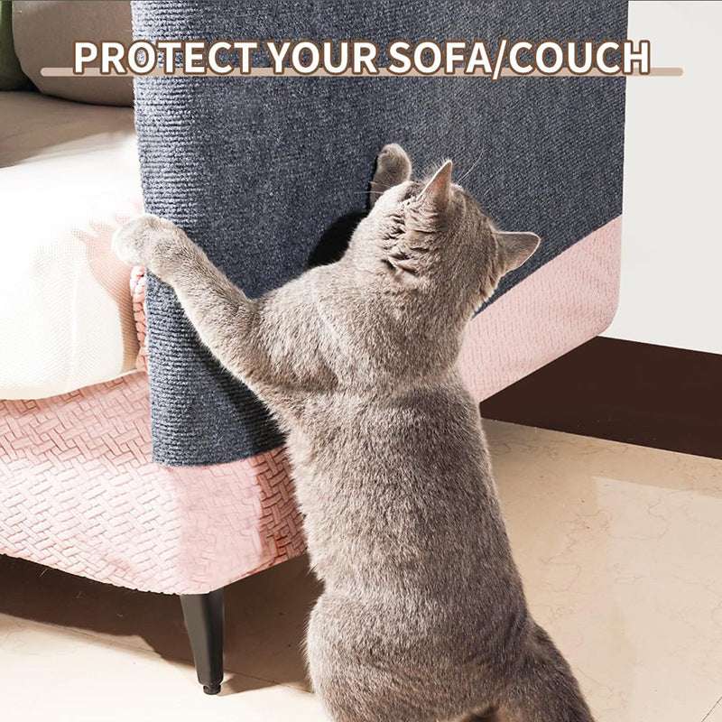 Cat Scratching Post - Self-Adhesive Sofa Protector for Paws & Furniture - Minihomy