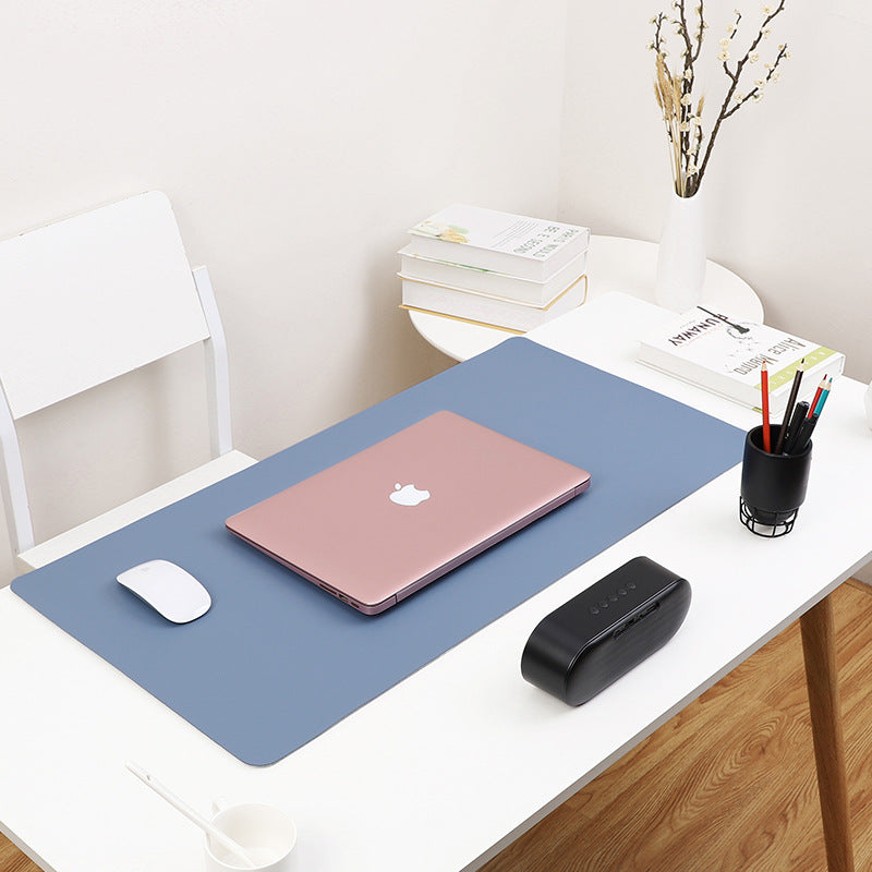 Extra Large Leather Mouse Pad - Double-Sided Design - Minihomy