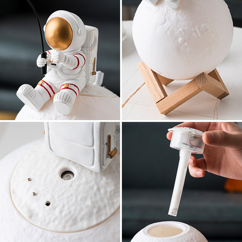 Light Up Your Space with Enchanting Astronaut Figurines - Minihomy