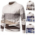 Men's Knitwear Size Color Matching Casual Coat - Minihomy