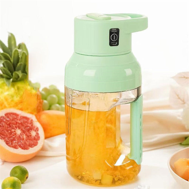 Electric Juicer Portable Large Capacity 1500ml Juice USB Rechargeable Electric Portable Blender Kitchen Gadgets - Minihomy