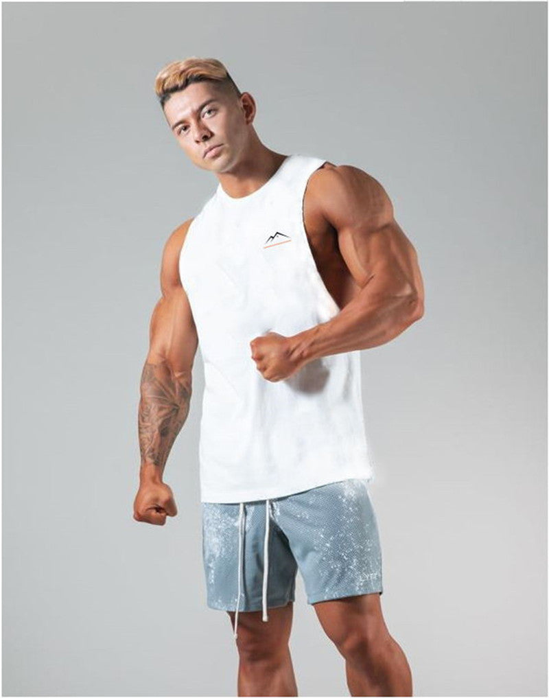 Fitness Sports And Leisure Clothes Short-sleeved Men - Minihomy