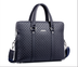 Men bag handbag leather business briefcase embossed letters - Minihomy