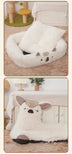 Cat Kennel Dog Kennel Pet Cushion Bed Cat Winter Warm Supplies - Minihomy