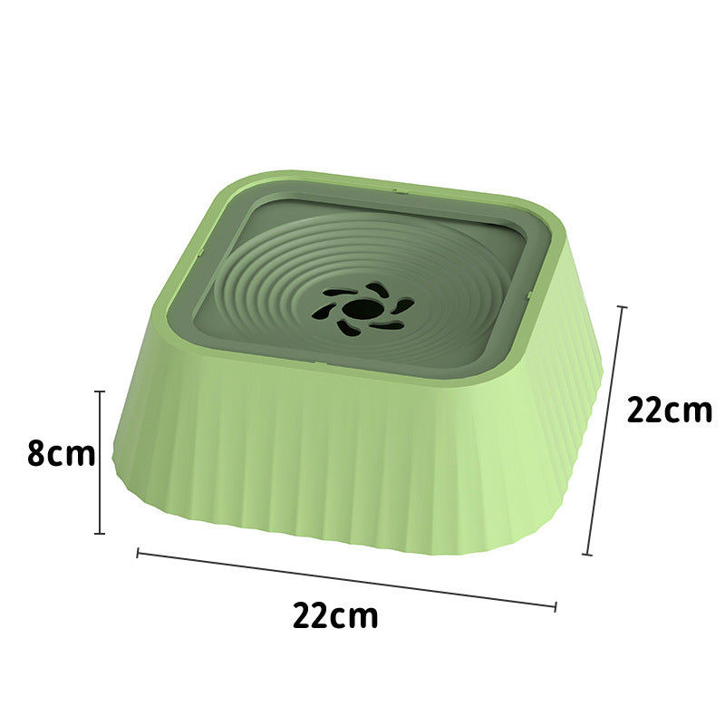 Portable Dog Water Bowl - No Wet Mouth, Splash-Free, Floating Drinker for Pets - Minihomy