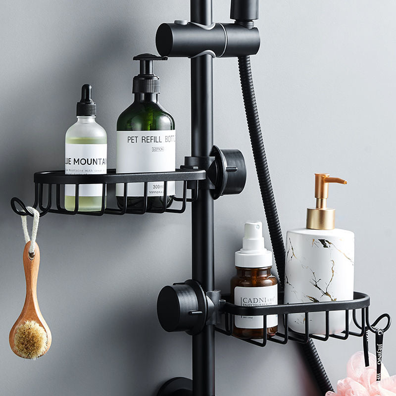 Bathroom Shower Storage Rack Alumimum - Minihomy