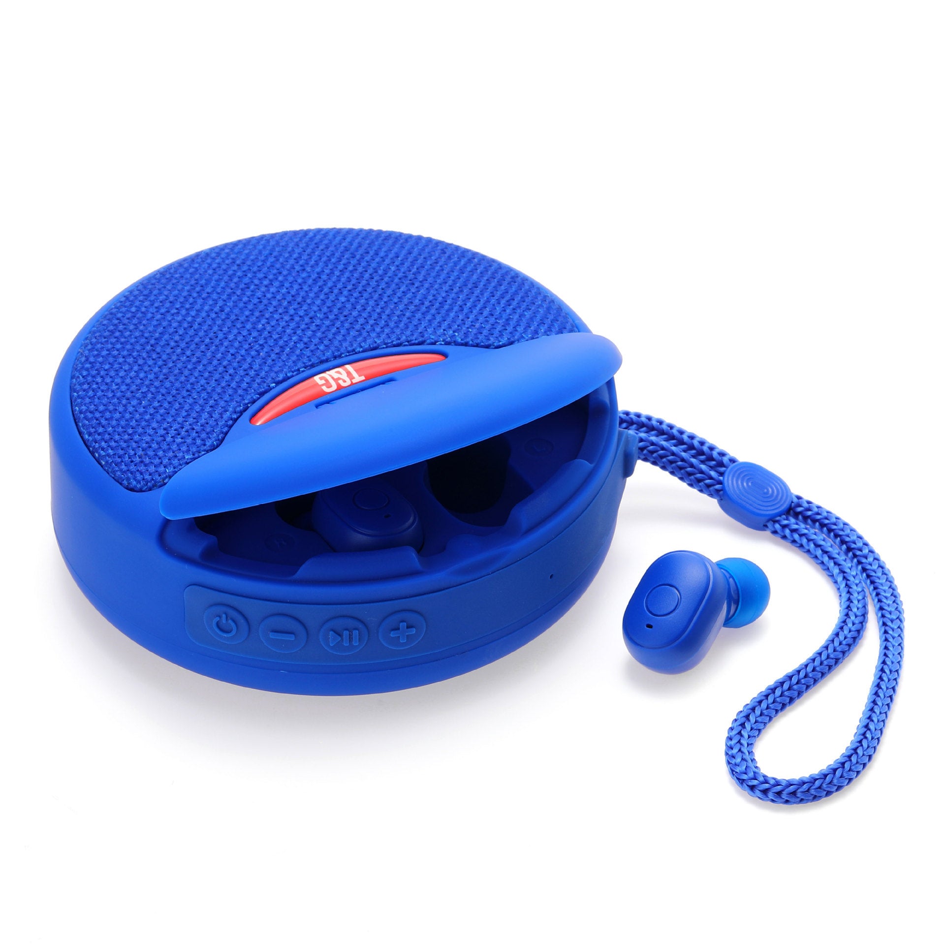 Outdoor Portable Headset Bluetooth Speaker Integrated Wireless 3D Stereo Subwoofer Music Speaker Support TF Card FM Radio - Minihomy