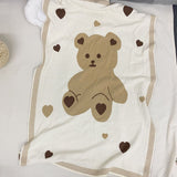 Winter Blanket Baby Stroller Warm Knitted Blanket