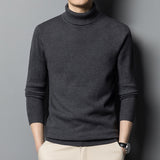 Double Anti-nano Velvet Turtleneck Inner Bottoming Sweater - Minihomy