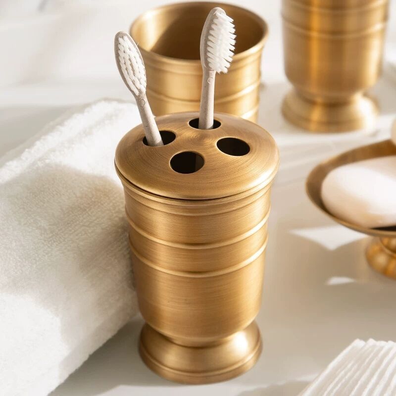 Bronze Bathroom Accessories Set - Minihomy