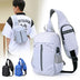 Men Chest Bag With Phone Wallet Design Crossbody Shoulder Bags Sports - Minihomy