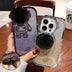 Glitter Astronaut Camera Stand Phone Case - Minihomy