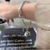 925 Sterling Silver Glossy Round Beads Female Opening Bracelet Simple Temperament - Minihomy