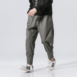 Men's mouth buckle casual pants - Minihomy