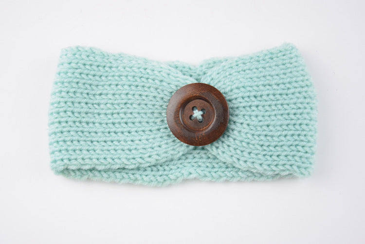 Baby wool headband hand-woven hair accessories - Minihomy