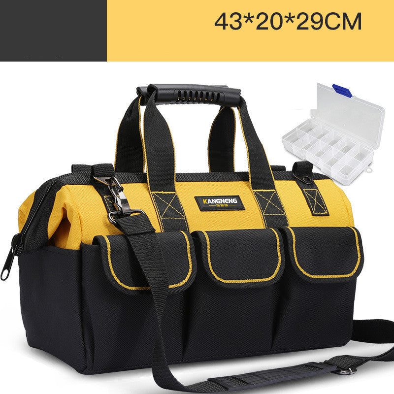 Hand-held Tool Multifunctional Canvas Thick Wear-resistant Tool Bag - Minihomy