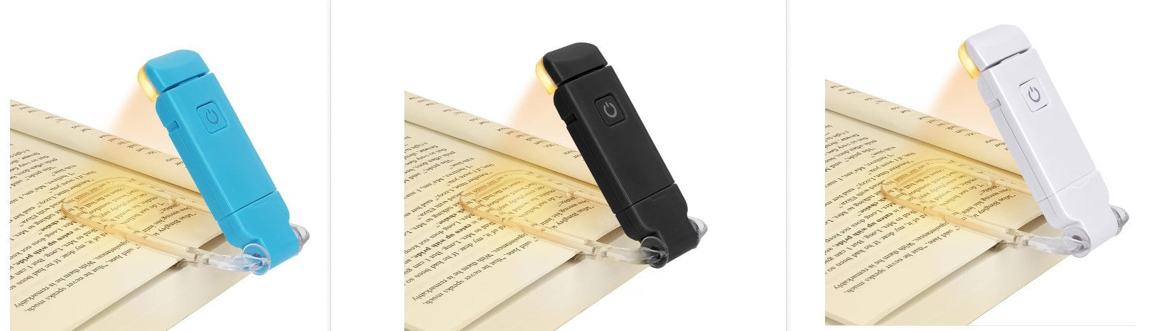 USB Şarj Edilebilir Kitap Işığı: Ayarlanabilir Parlaklık, Göz Koruması, Klipsli Kitap Ayracı Okuma Lambası