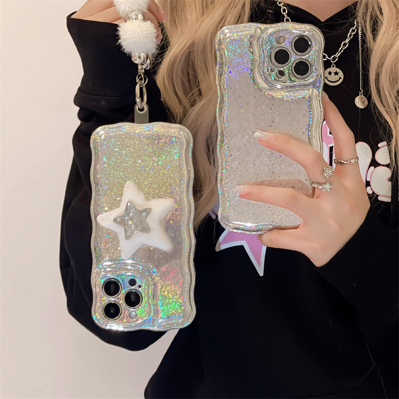 Plush Star Holder Phone Case - Minihomy