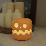 Funny Pumpkin Lamp - Halloween Bedside Decor & Kids Gift