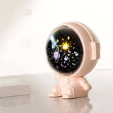 Galaxy Star Projector Starry Sky Night Light Astronaut Lamp Room Decr Gift Child Kids Baby Christmas Spaceman Projection - Minihomy