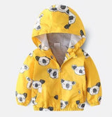 Boy jacket casual hooded jacket - Minihomy