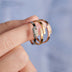 Glossy Plain Ring Titanium Steel Ring Women - Minihomy