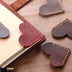 Heart-shaped bookmark - Minihomy