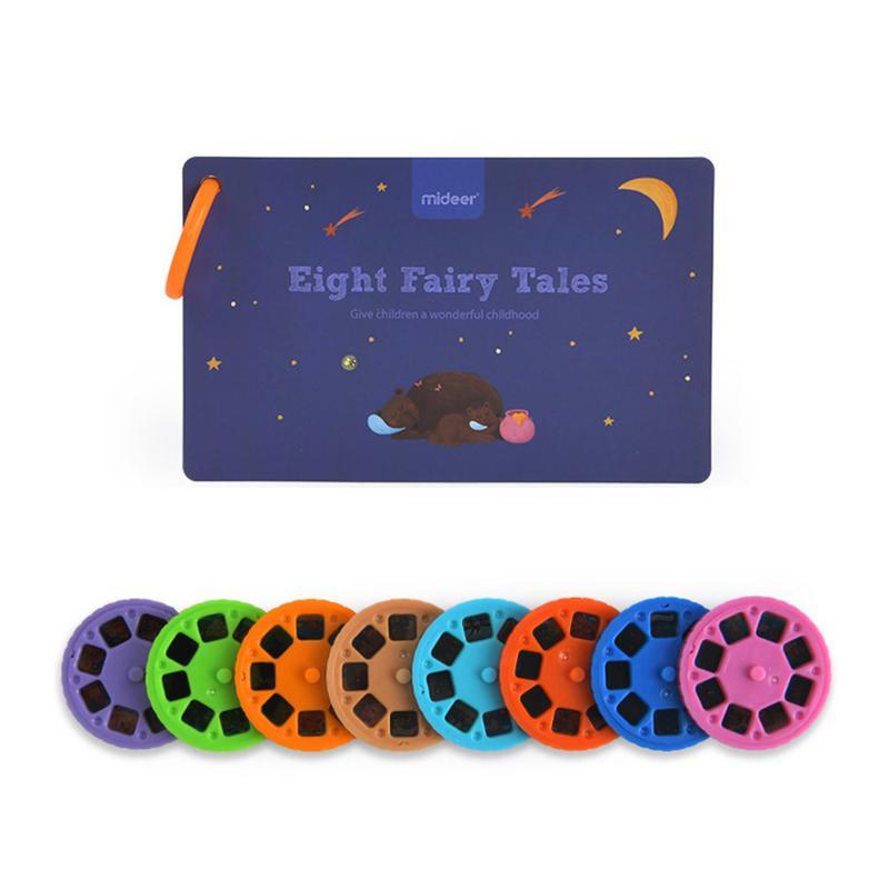 Kids Night Light Projector - Multifunction Story Lamp for Early Education - Minihomy