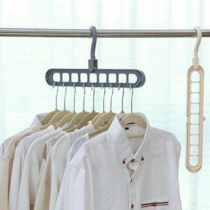 Clothes Hanger Plastic Storage Hanger Hanger Hook - Minihomy